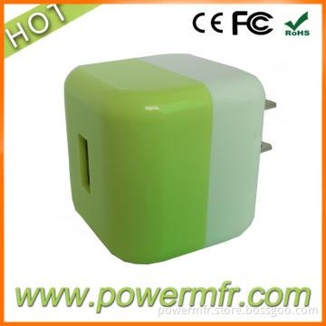 Travel USB phone charger for iPhone